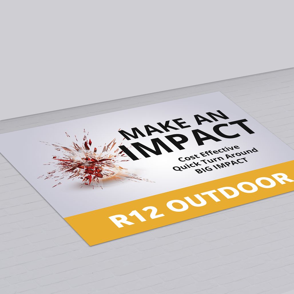 Floor Graphics R12 Outdoor